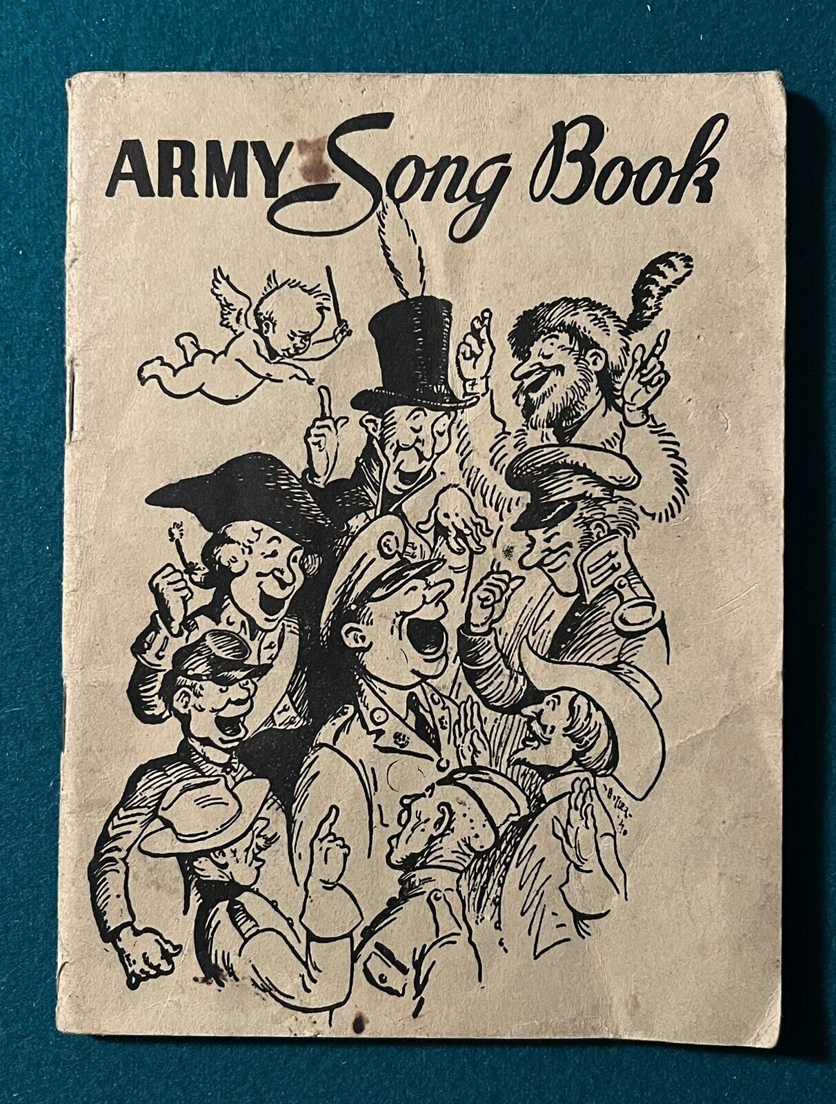 Vintage WWII Army Song Book - 1941 WWII Published by the Secretary of War