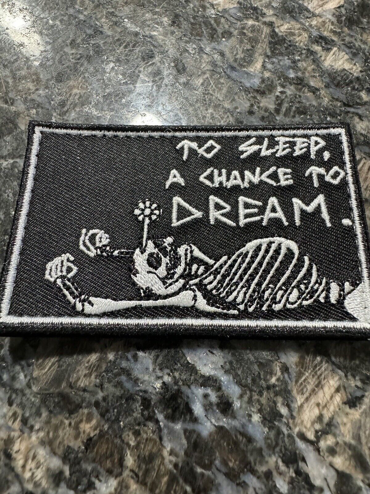 Team Room Designs To Sleep, A Chance To DREAM. patch. Rare.