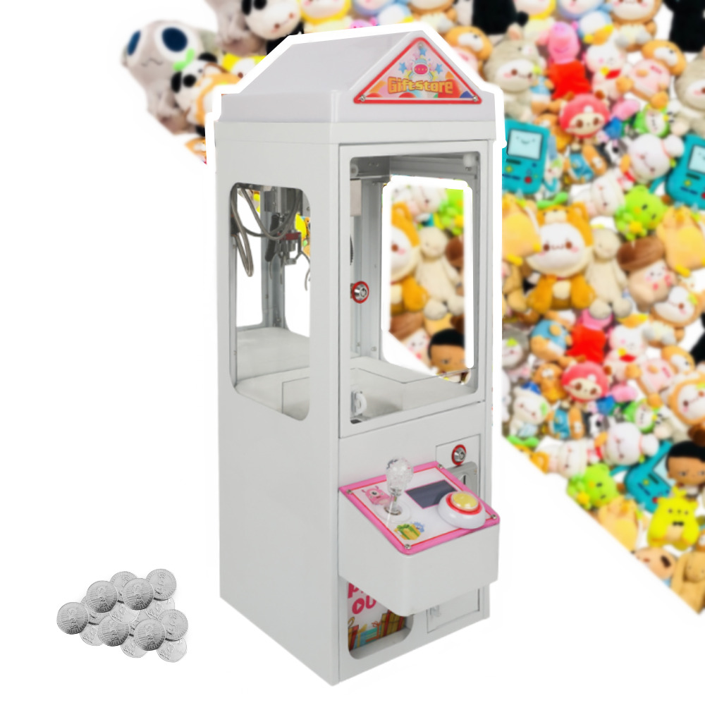 Mini Metal Case Player Claw Crane Machine Candy Toy Grabber Catcher 110V new