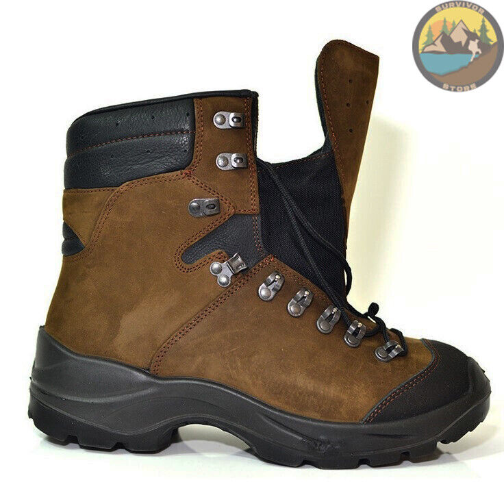Military Mountain Boots. Genuine Nubuck Leather. Best Tactical Boots for Men.