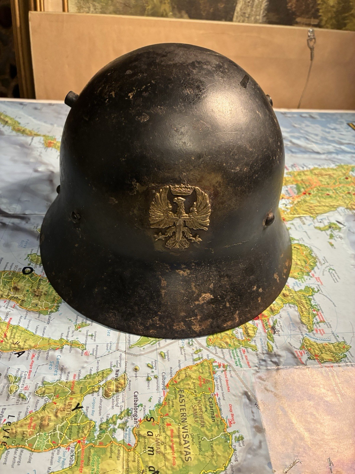 Spanish Civil War Helmet From Czech Republic