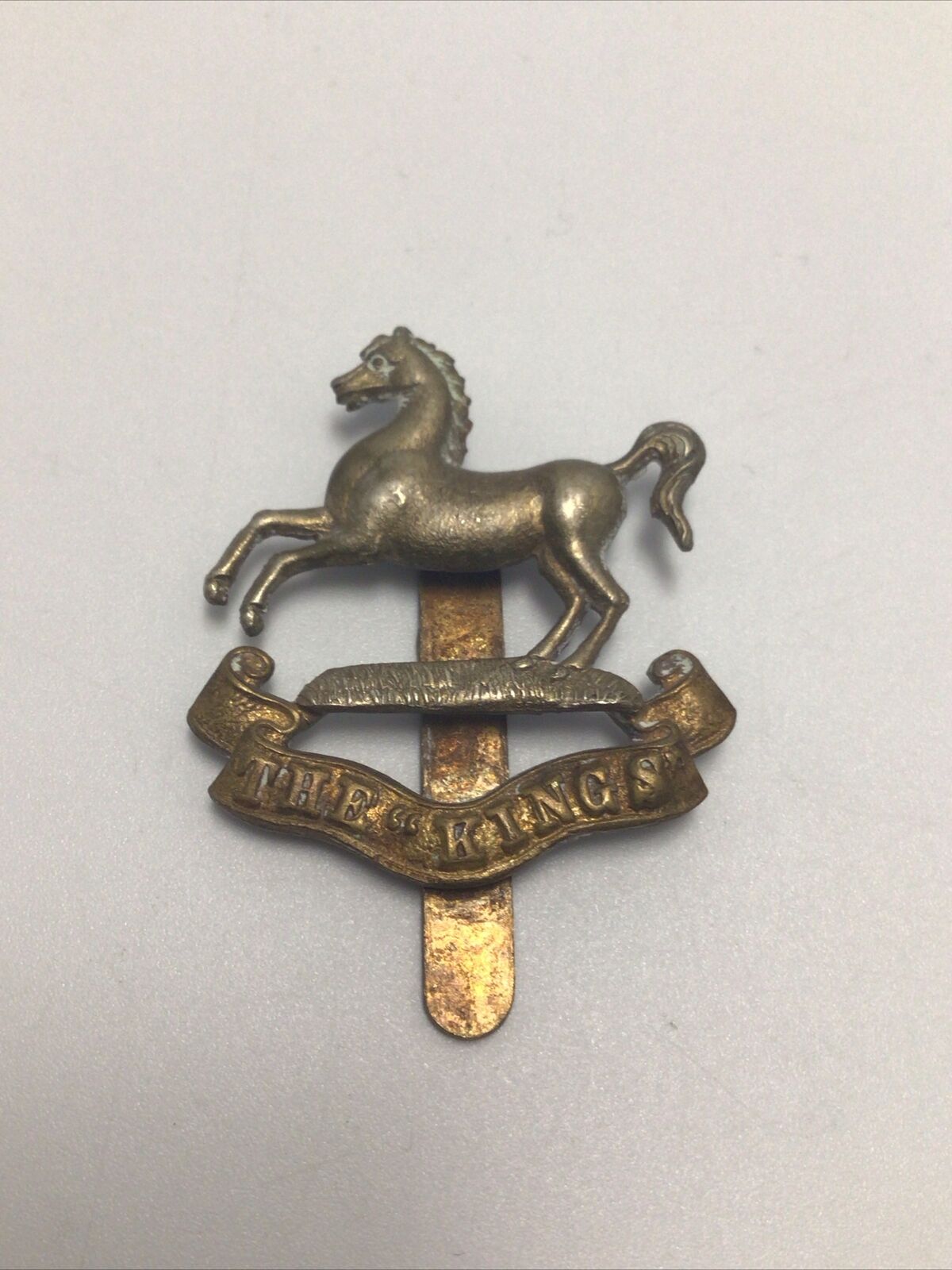 WW1 The Kings Regiment Cap Badge