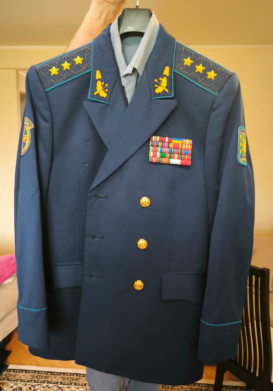 Dress uniform of the Commander of the Ukrainian Air Force ORIGINAL 100%