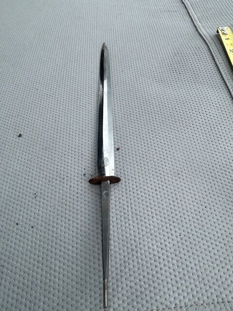 Original German WW2 Dagger Blade-Eickhorn-Retipped