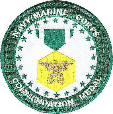 Navy And Marine Corps Commendation Medal Patch