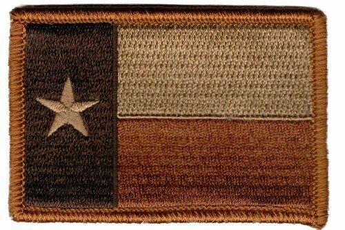 Hook Fastener Compatible Patch State Of Texas Lonestar SBD RWB 3x2
