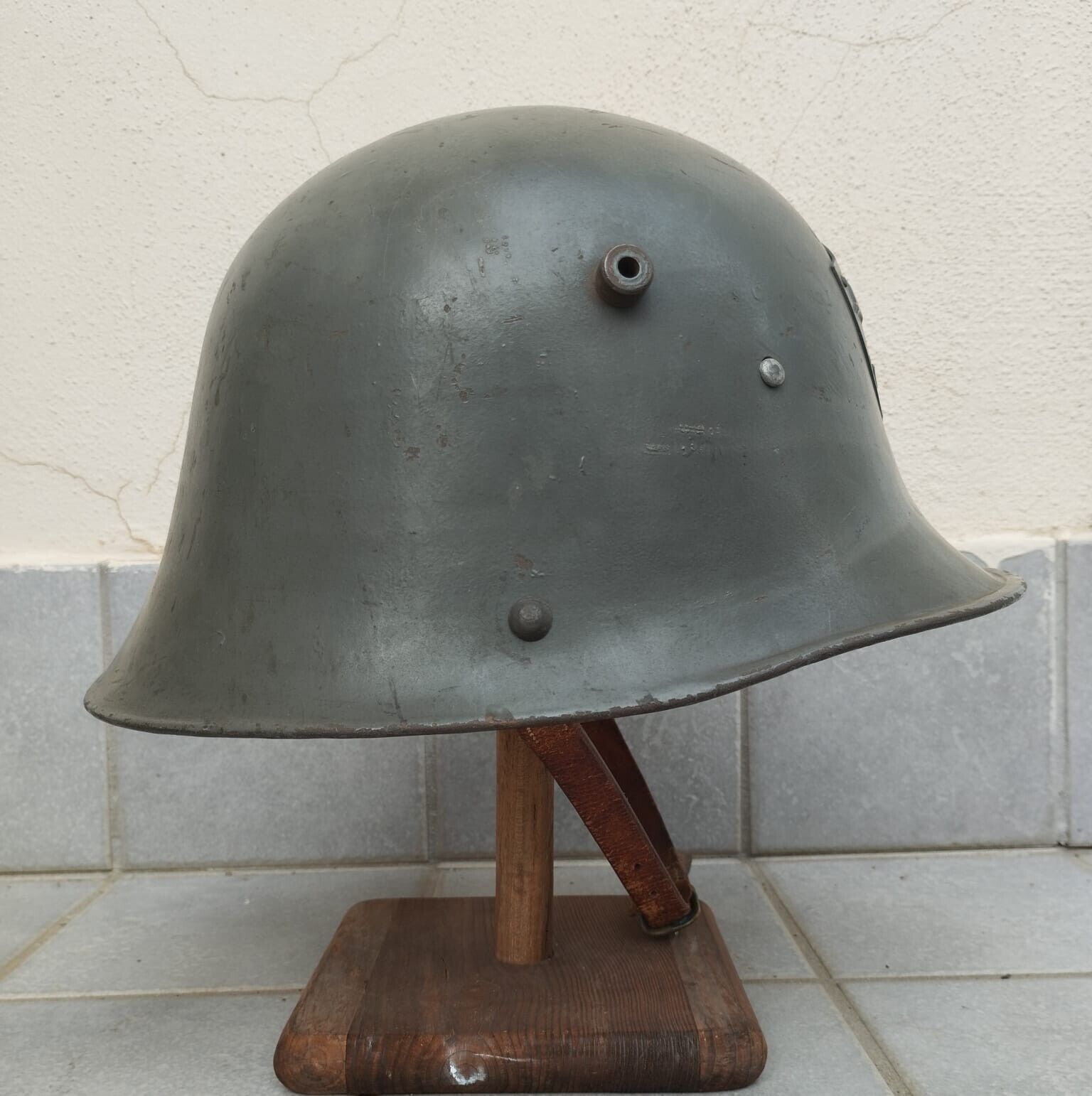 *ULTRA RARE* 1920 WW1 Swedish Försökshjälm (experimental helmet) model B