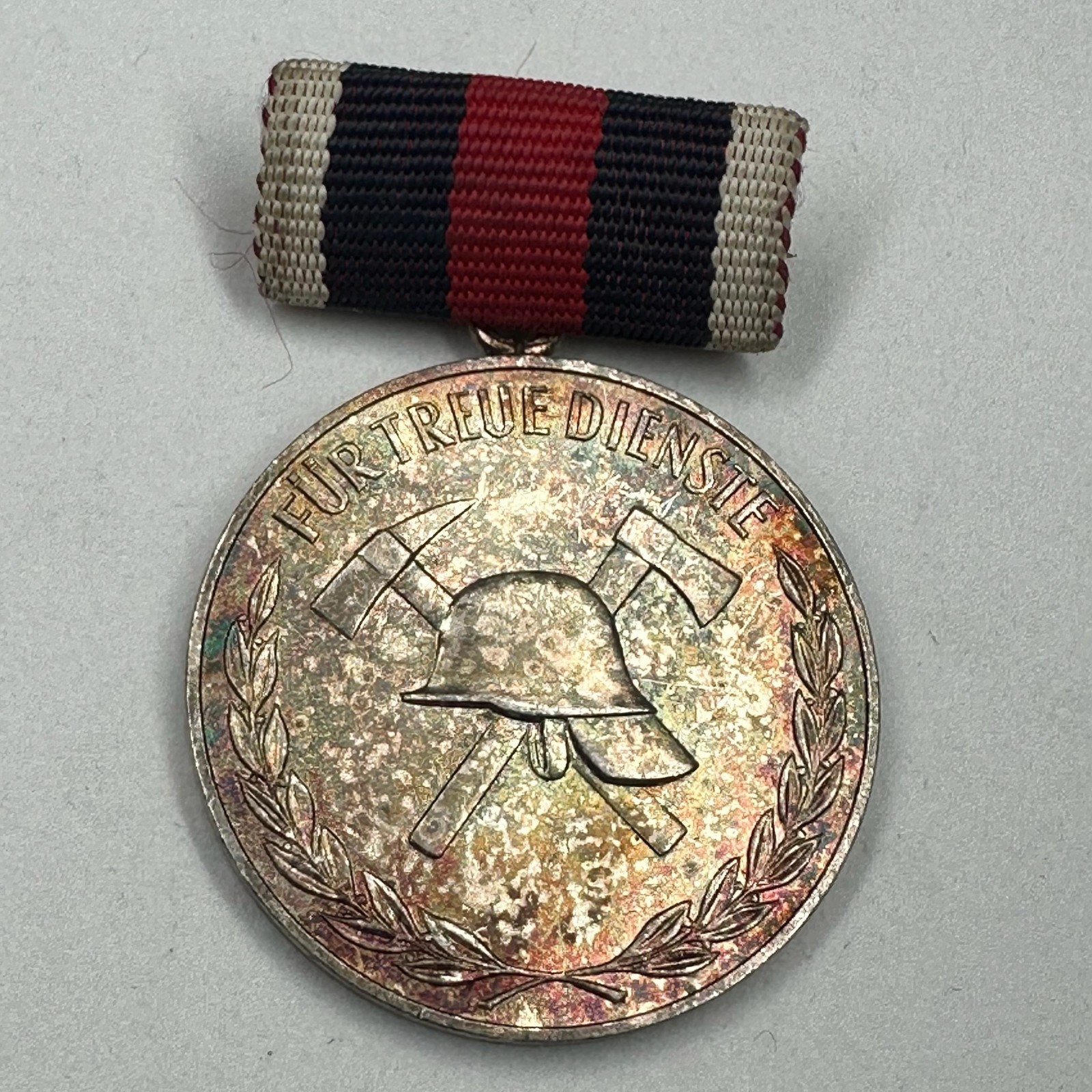 Voluntary Fire Brigade Loyal Service - Original East German Medal