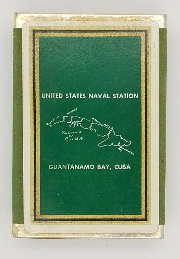 Vintage Playing Cards US Naval Station Guantanamo Bay, Cuba Gitmo