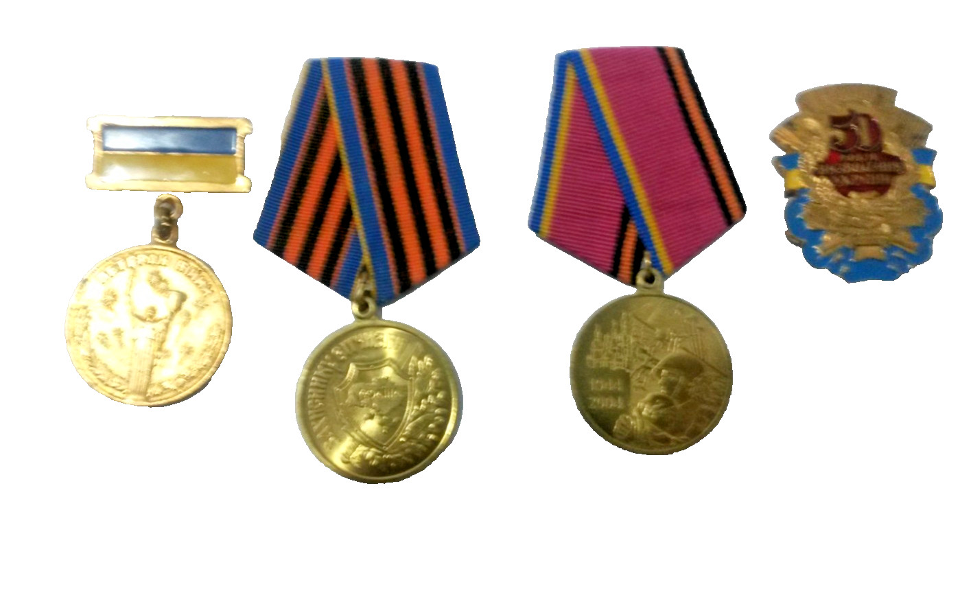 RARE ICON UKRAINE Medal award MILITARY Set Defender of the Fatherland Liberation