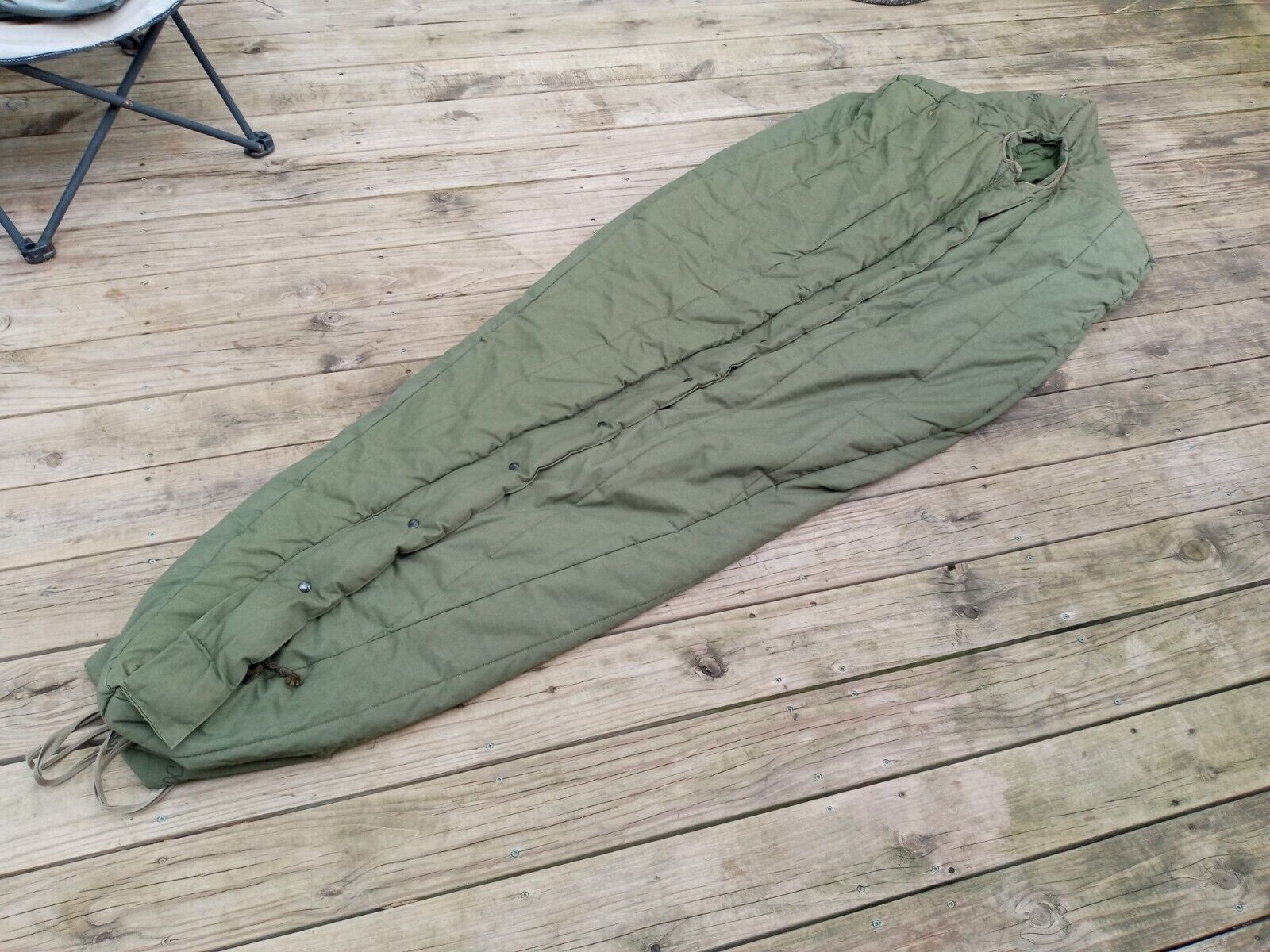 Sweet US Military Intermediate Sleeping Bag Green Army Cold Weather Mummy