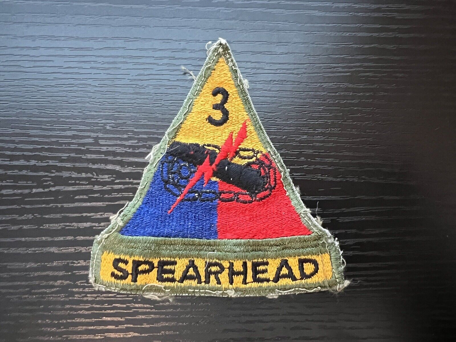US Army 3rd Armored Division Spearhead Patch S9