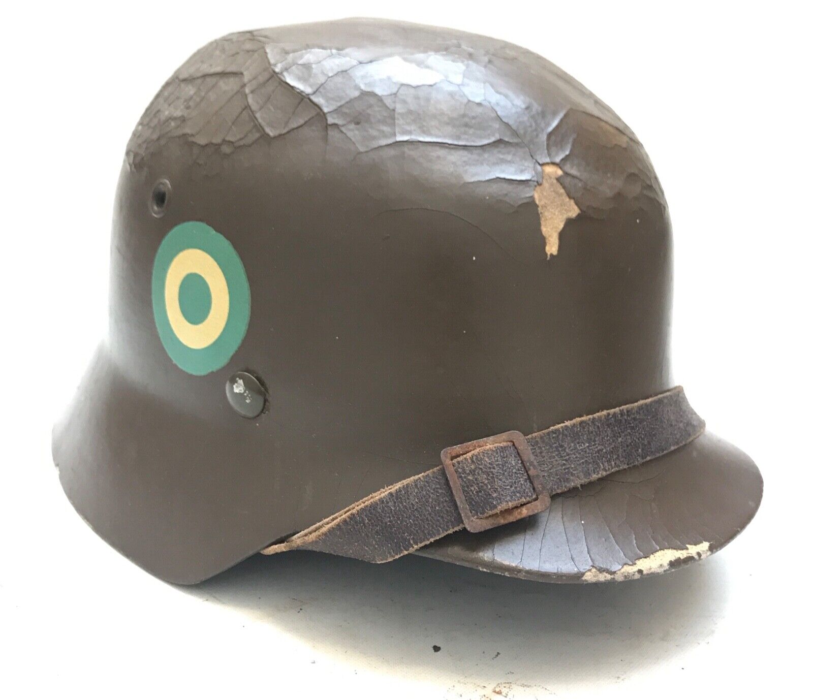 Genuine ARGENTINE ARMY PARADE M35 Helmet model Argentine  DECAL RARE