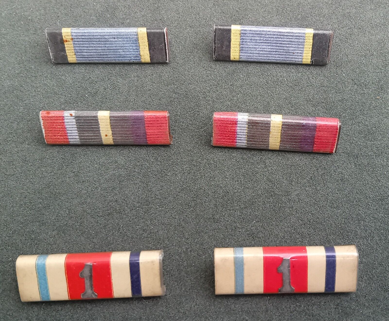 British  WW2 Medal Ribbon Bars