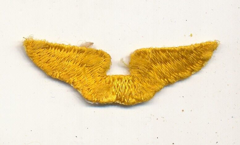 US Army Air Force USAAF Instructor Wings in patch form real WWII make