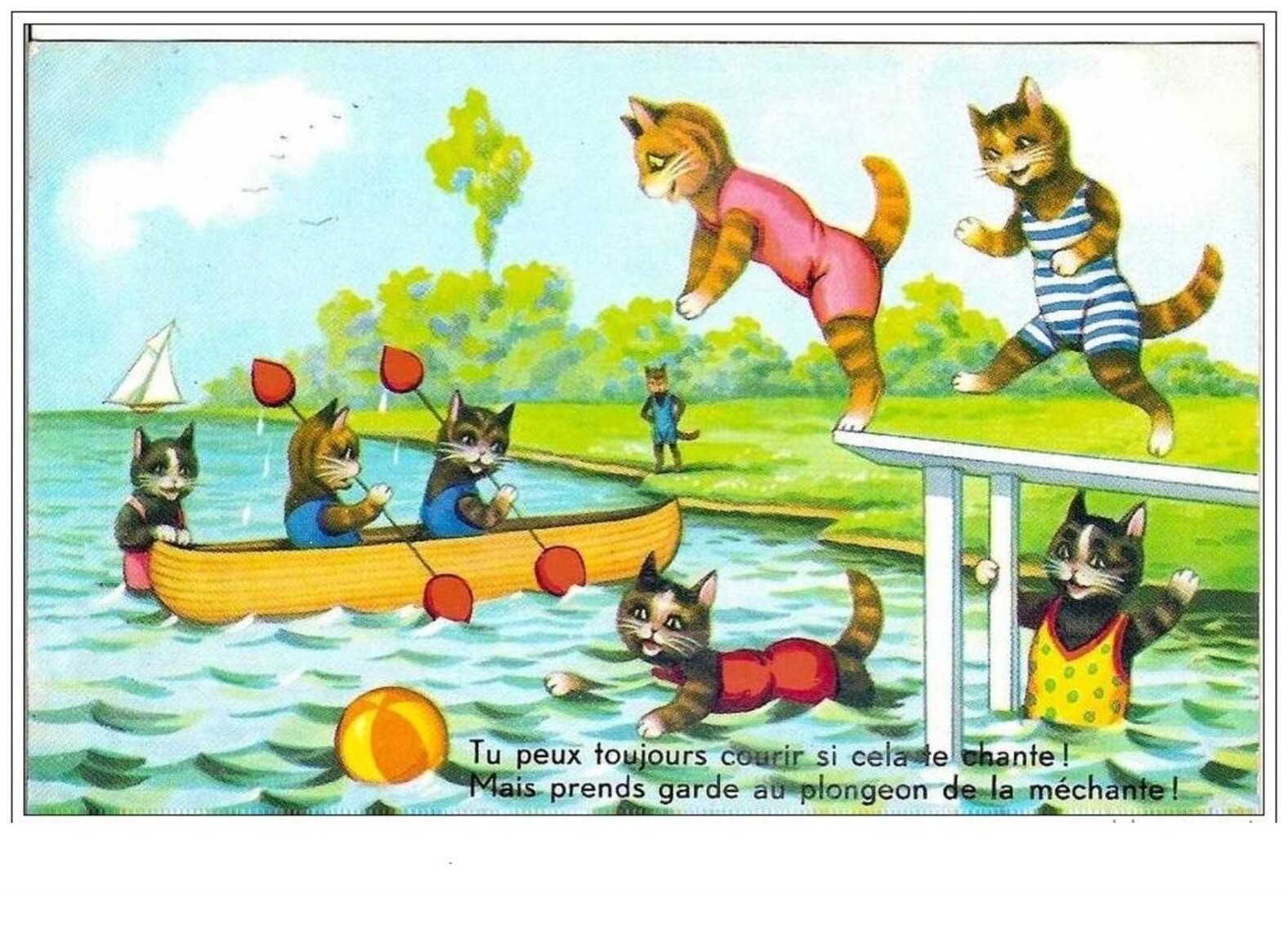 Cats. You Can Always Run If It Sings To You But Watch Out For The Dive
