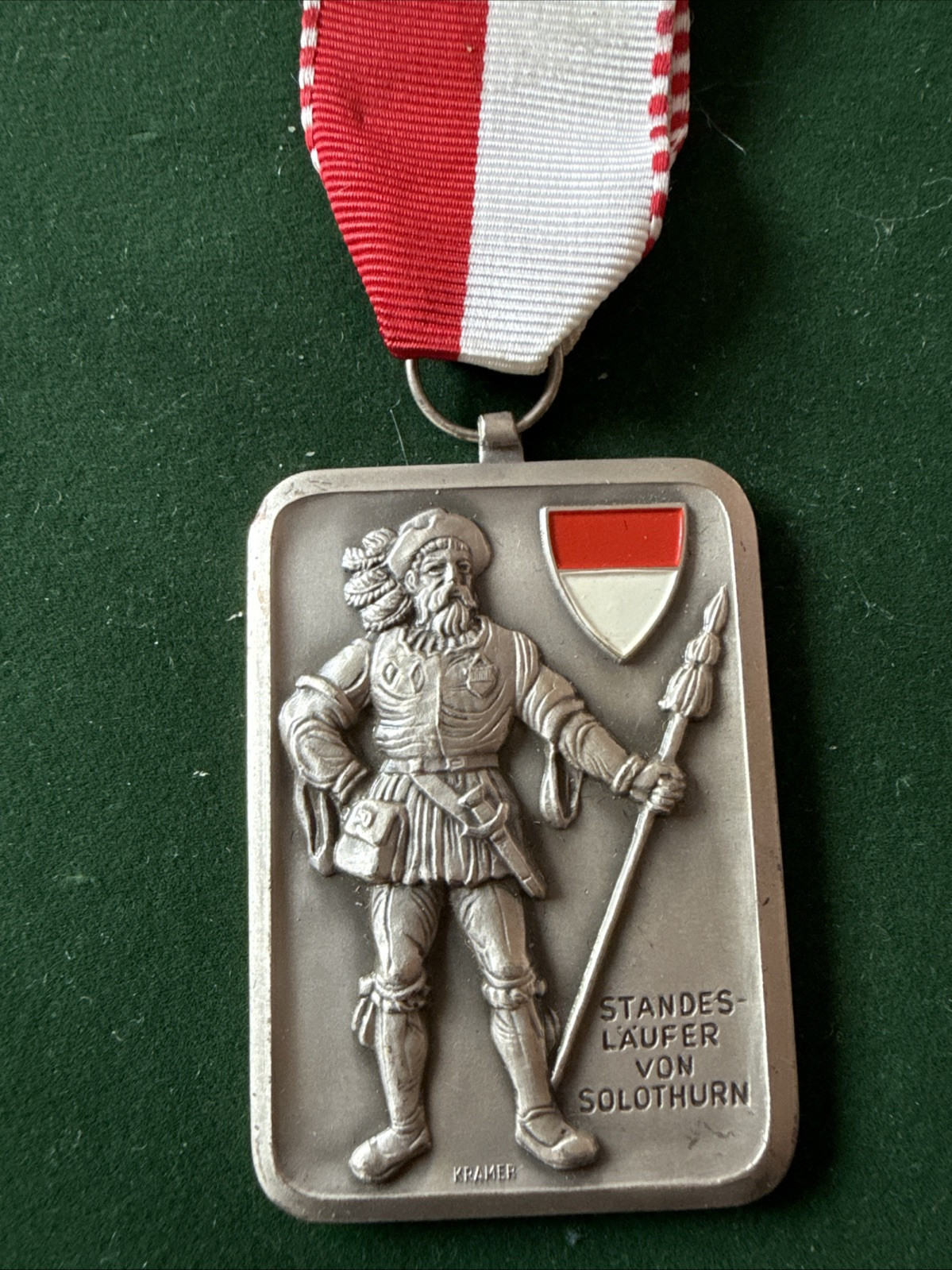 Switzerland Shooting Competition Award BADGE / JETTON for DISTINCTION