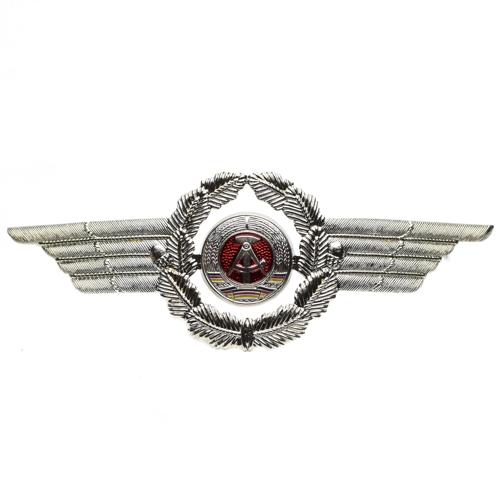 Original East German NVA DDR army military Cap Hat cockade pin badge officer 