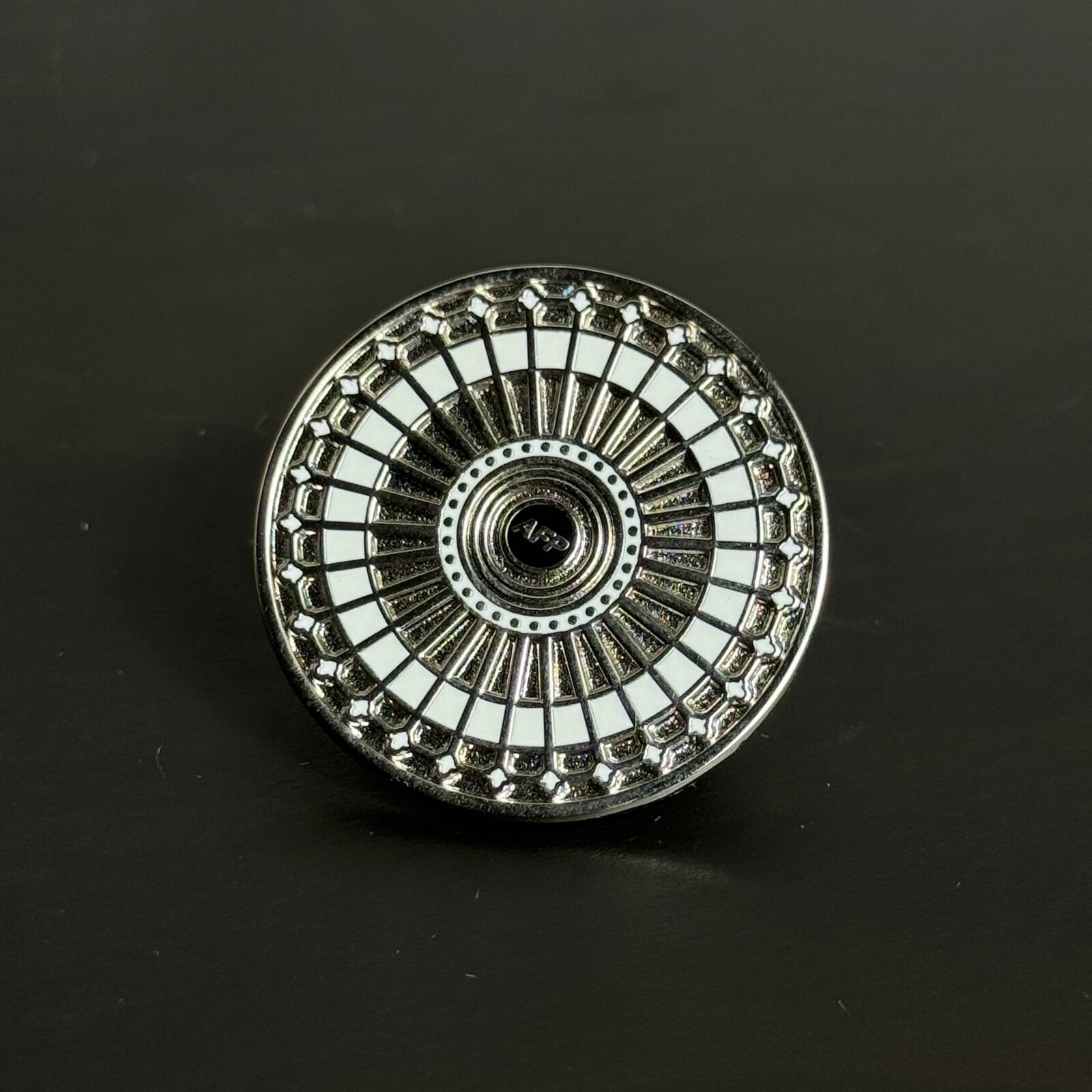 Slab Spinner Coin Pin