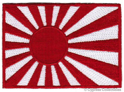 JAPAN FLAG PATCH JAPANESE KAMIKAZE NAVY JACK embroidered iron-on RISING SUN new
