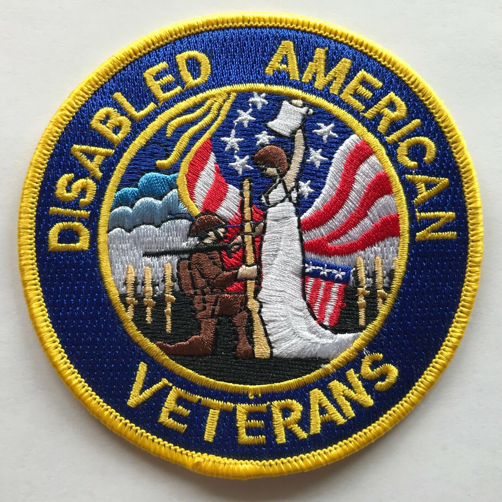 JACKET PATCH, DISABLED AMERICAN VETERANS