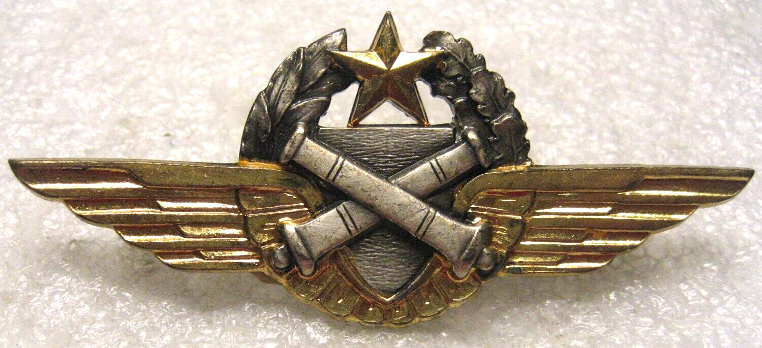 French Army Aviation Pilot Observer Badge Wings,by Drago,numbered