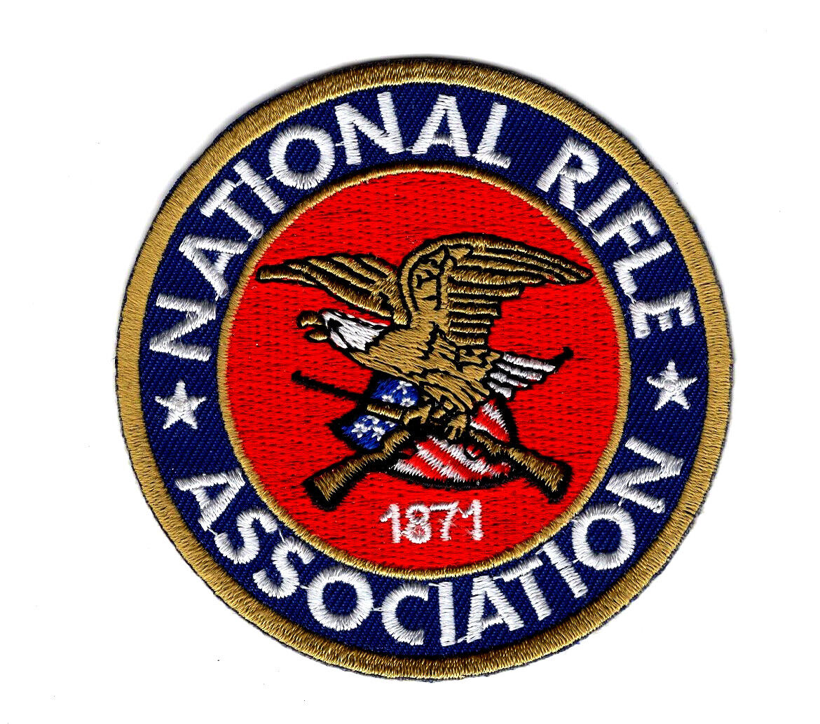NRA National Rifle Association 2nd amendment Hook Fastener patch