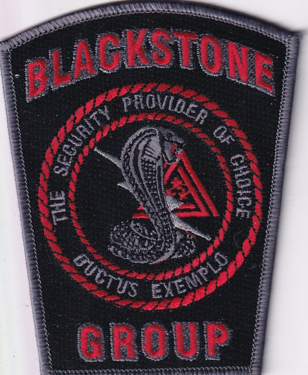 Blackstone Group large patch snake early GWOT make real
