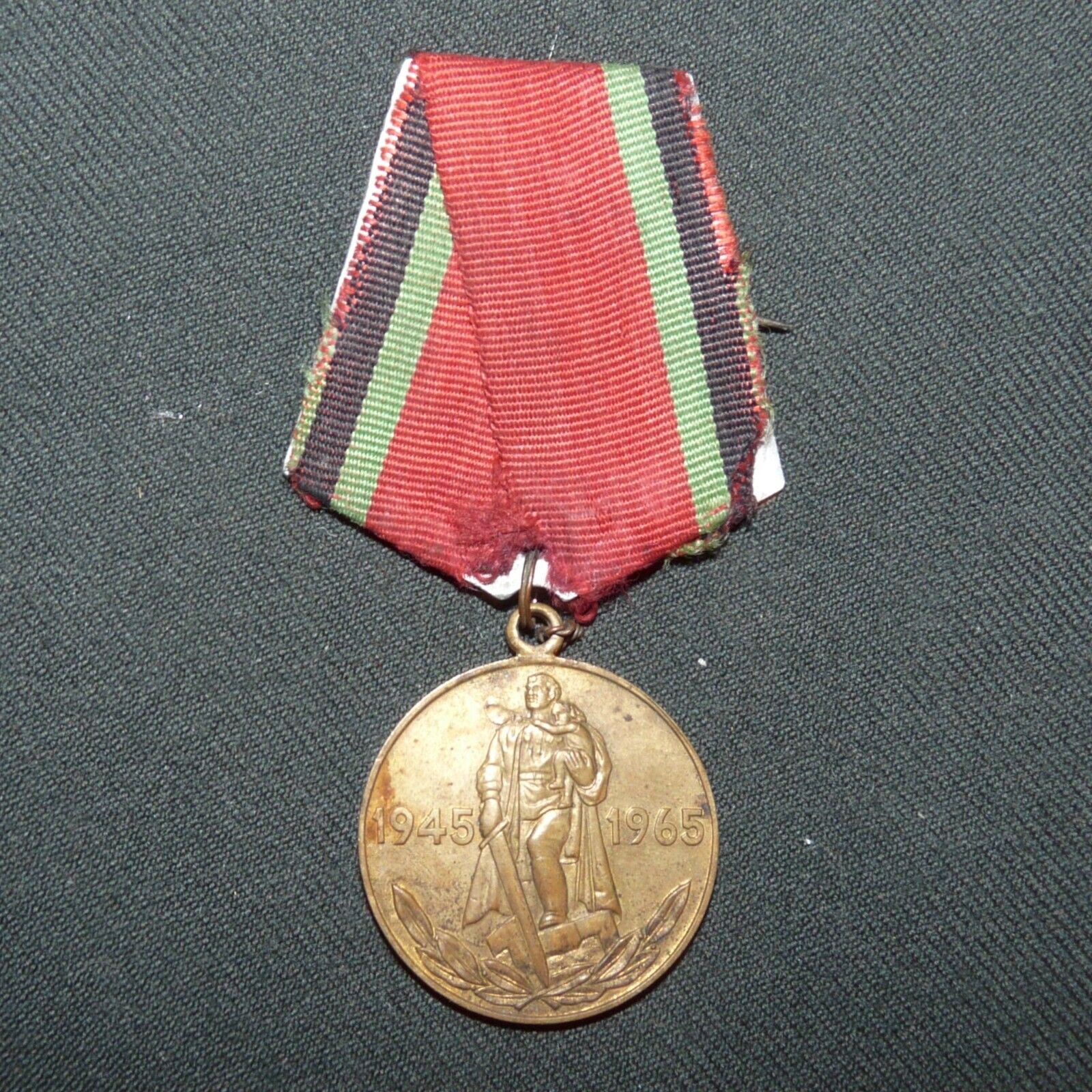Original USSR Soviet Union 20 Years Victory in Great Patriotic War Medal