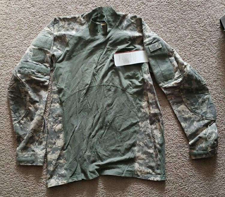 New US ARMY Massif Combat Shirt UCP ACU Digital Camo FR XL NSN 8415-01-548-7232