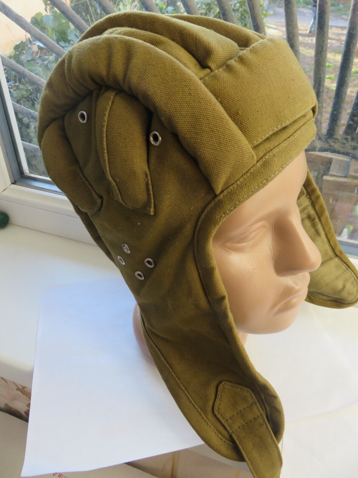 vintage Soviet Union Military Red Army paratrooper\'s hat, new, original
