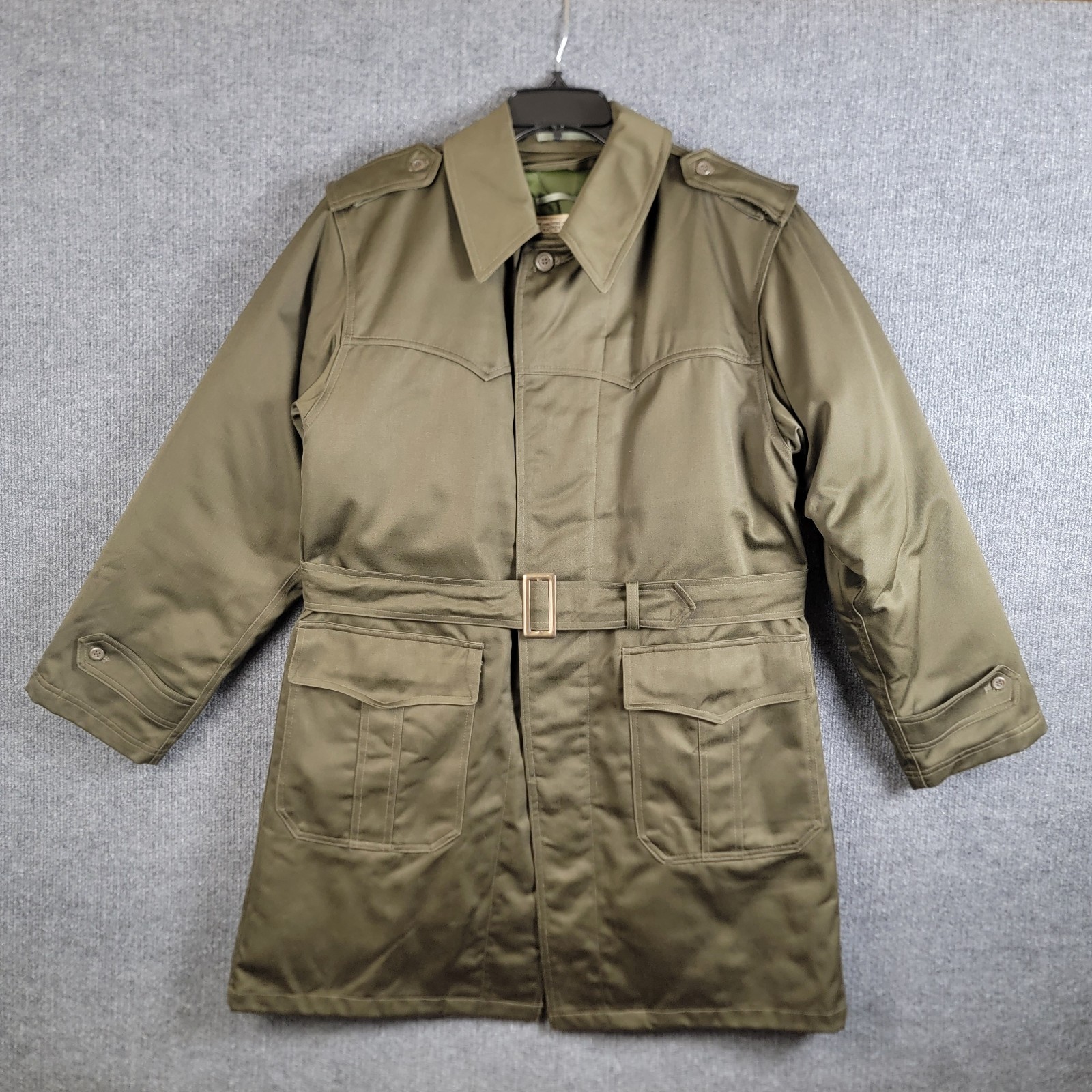 Yugoslav Military M77 Field Coat Parka Subotica 1981 Cold War Vtg. Size 92-84