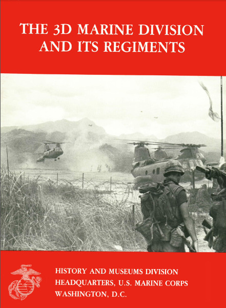 WW II to Vietnam 3rd Marine Division & Its Regiments Unit History Book Iwo Jima