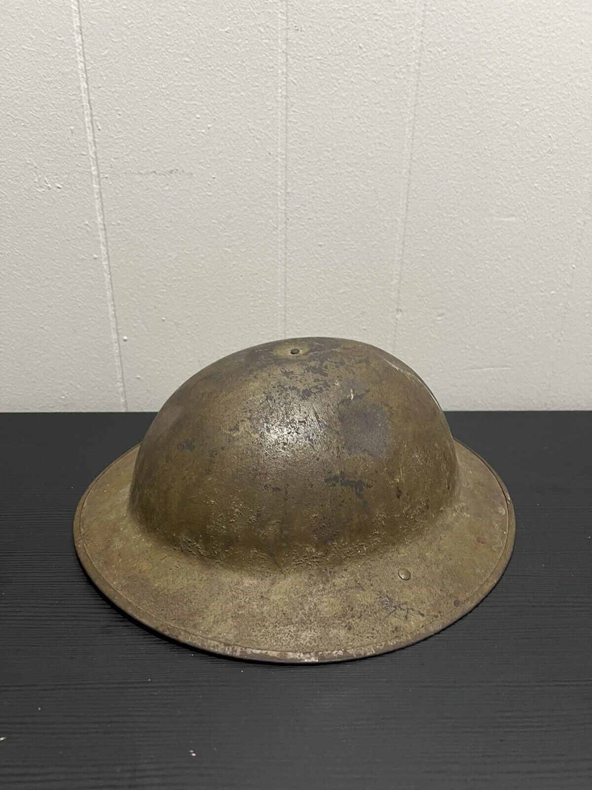 Vtg Wwi Infantry Doughboy Helmet Liner 1917 Stamped FKS 8 Military Army