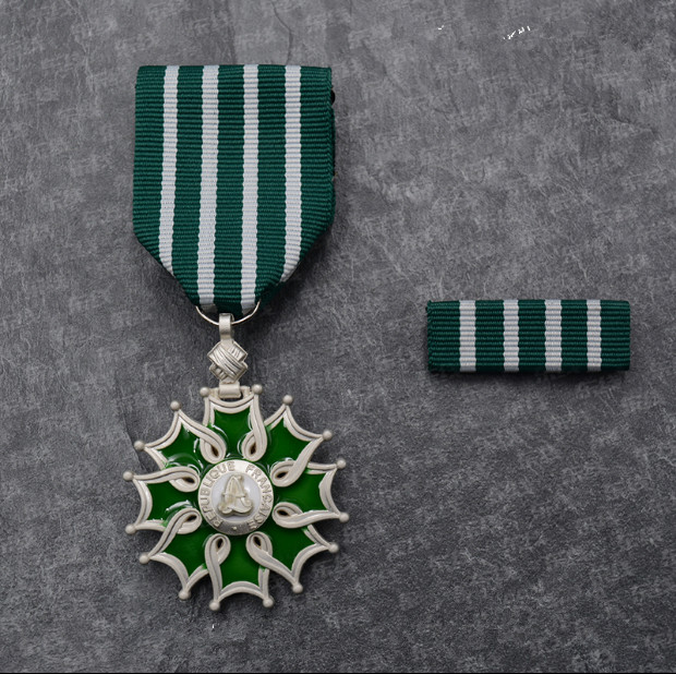 Medal of Outstanding Literary and Artistic Contribution of French Legion Medal