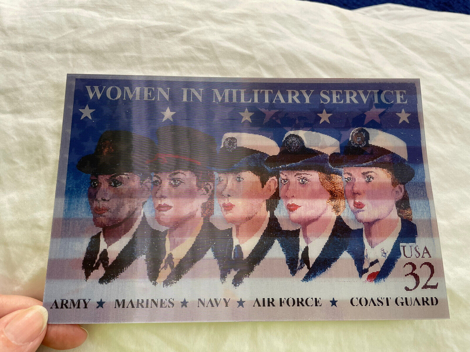 Women In Military Service Multi Image Card