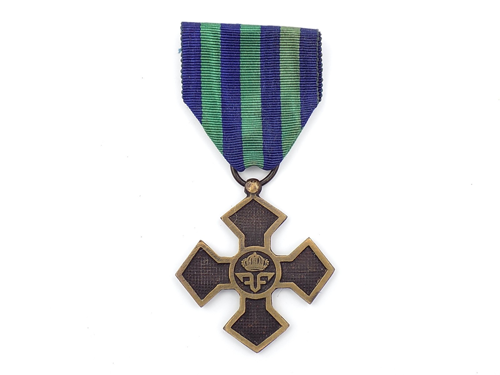 Original WWI Romanian 1916-1919 Commemorative War Cross Medal