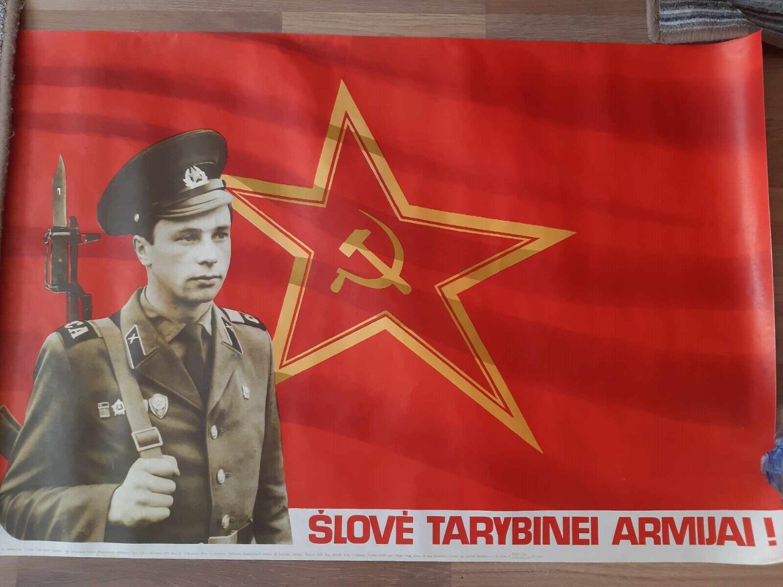 Soviet army poster 1976