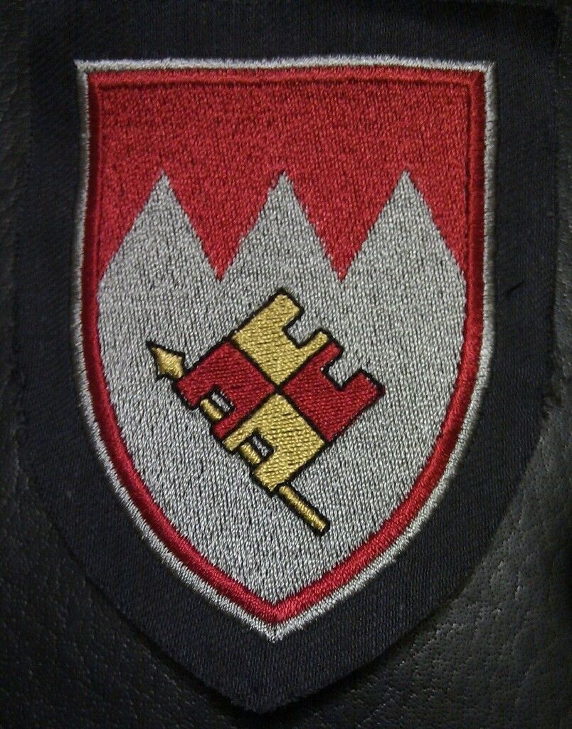 ✚1649✚ German post WW2 Bundeswehr sleeve insignia 35th PANZER GRENADIER BRIGADE