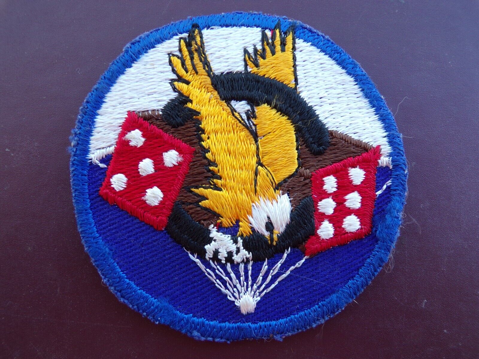 WWII 506th Airborne Infantry Pocket Jacket Patch Parachute Military Army 101st