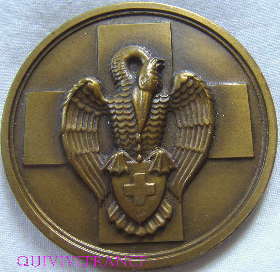MED5312 - Medal Pelican Cross Red Belgium - Blood Donor World War 2 of Blood