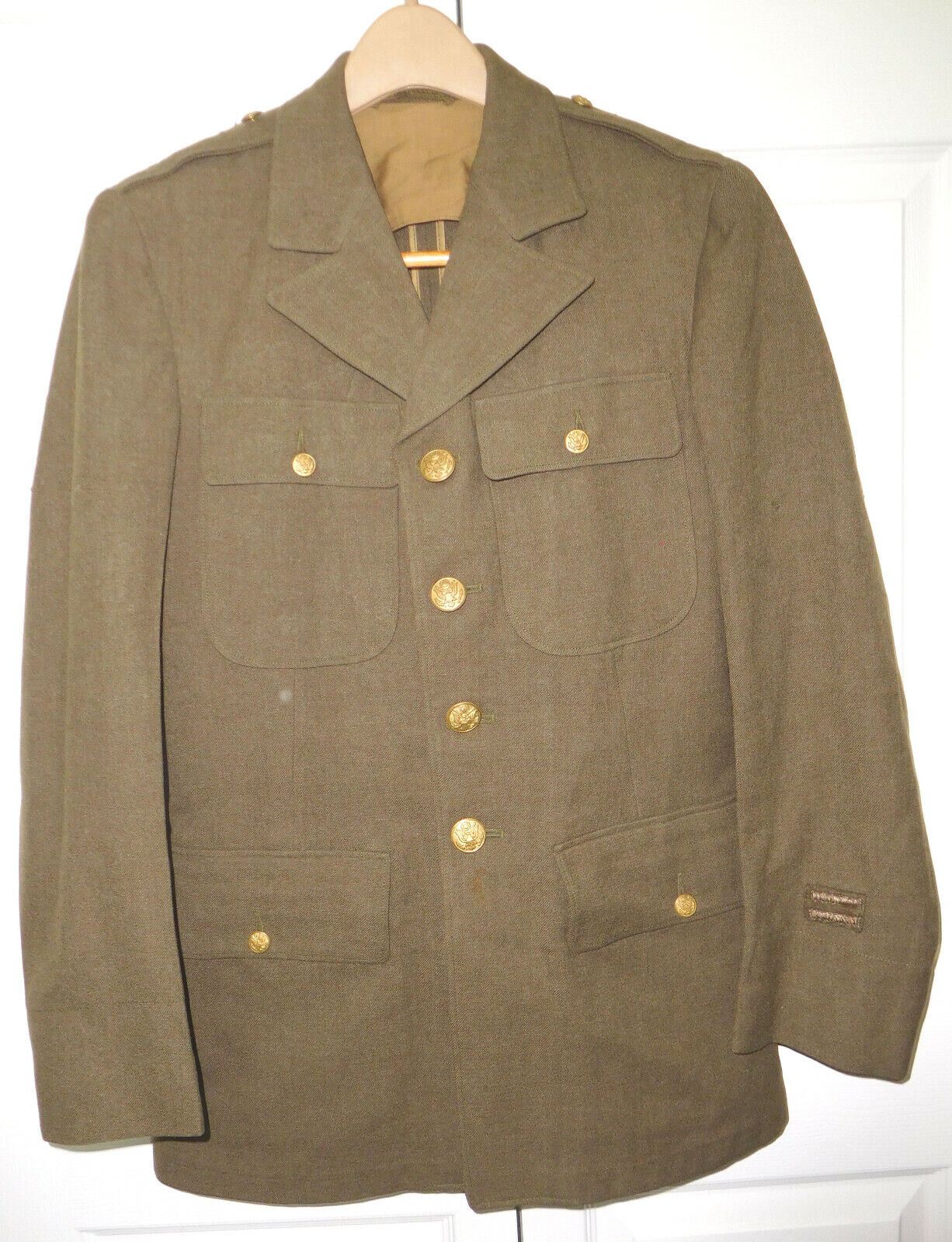 U.S. WWII Enlisted Man\'s Wool Tunic-37 Regular