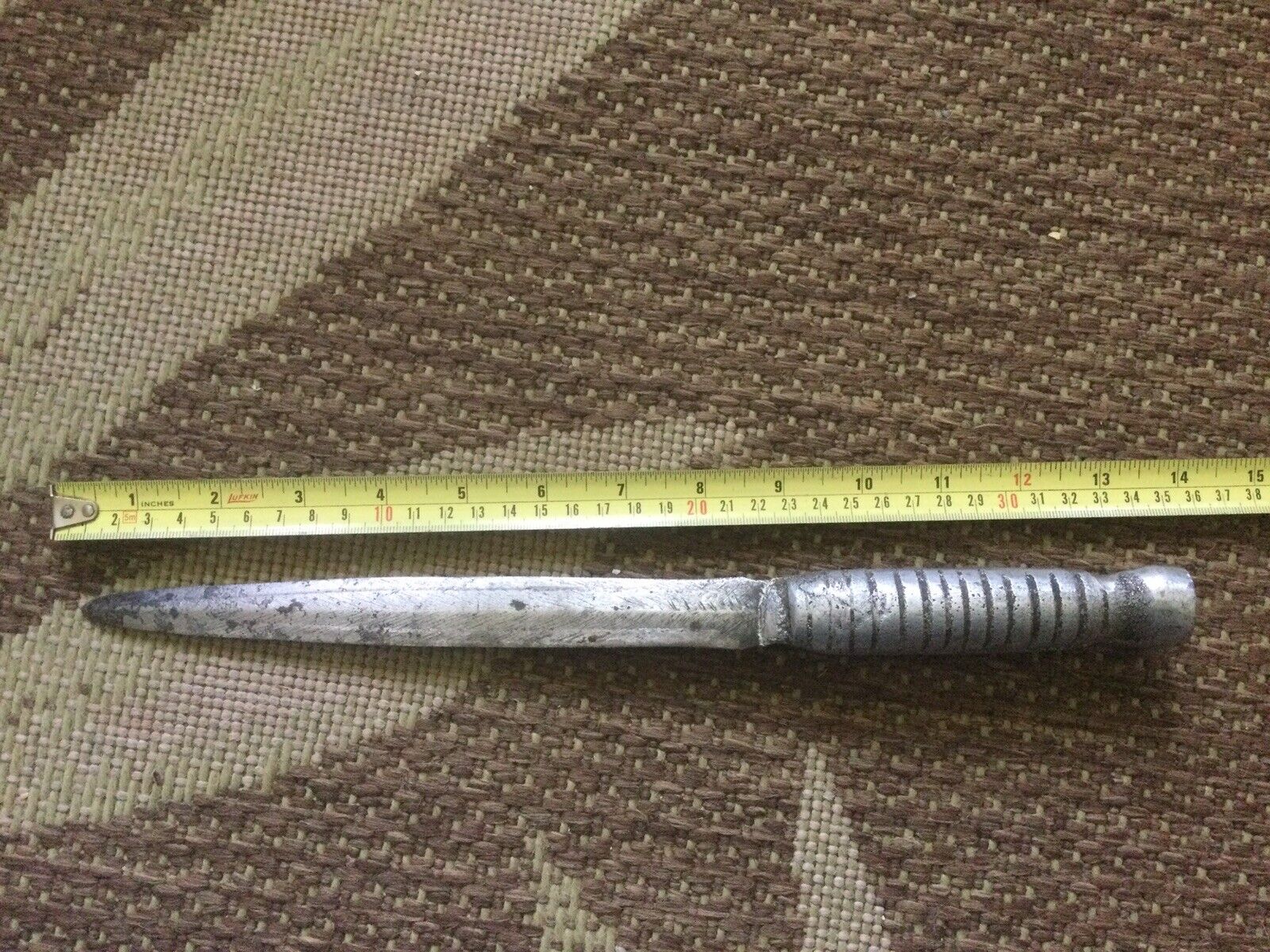 WW2 Theater Made Dagger Knife Aluminum Handle 