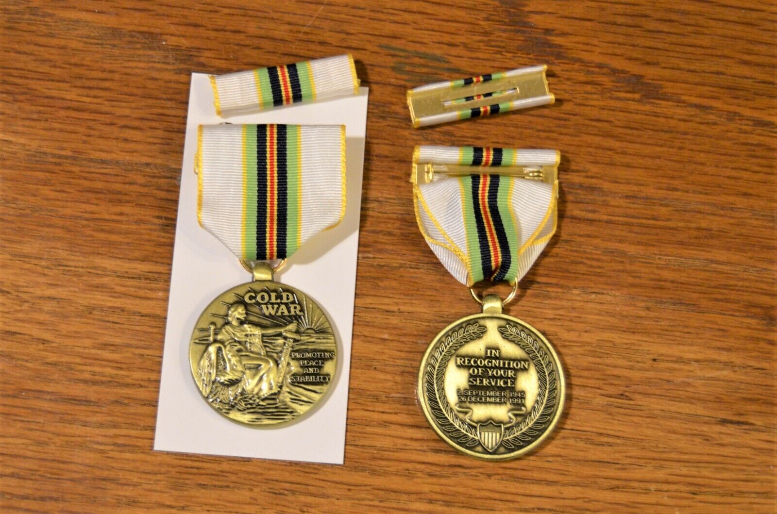 FULL SIZE COLD WAR VICTORY SERVICE MEDAL with RIBBON