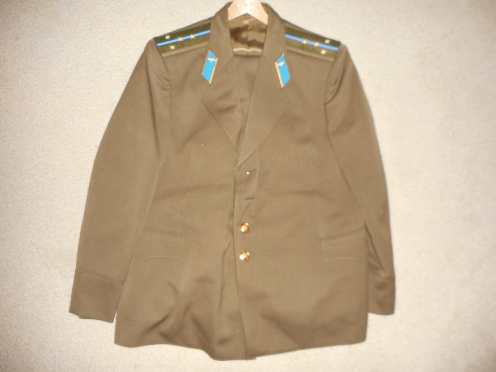 Cold War era Soviet USSR Air Force dress coat and trousers VVS SSSR BBC CCCP 