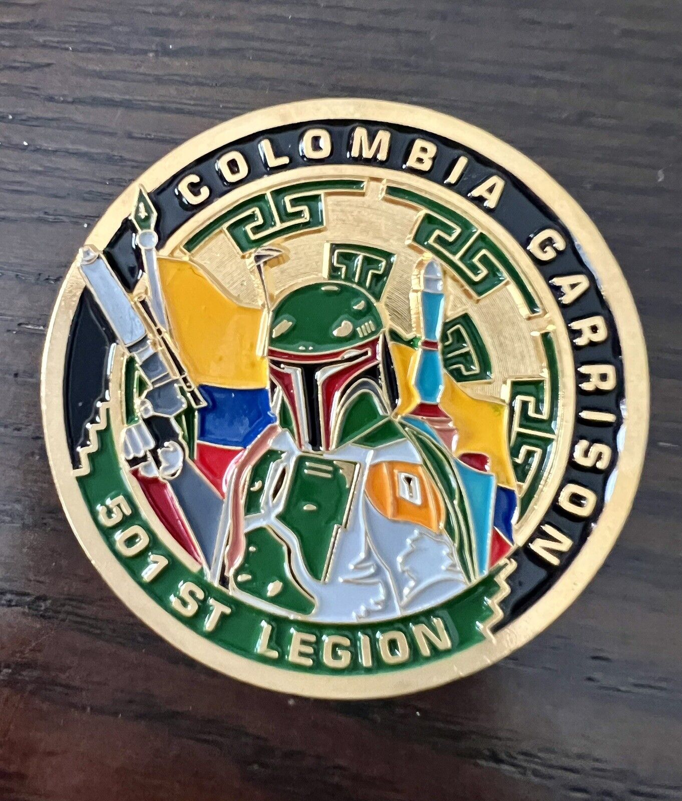 Star Wars 501st Legion Coin (Colombia) Rare