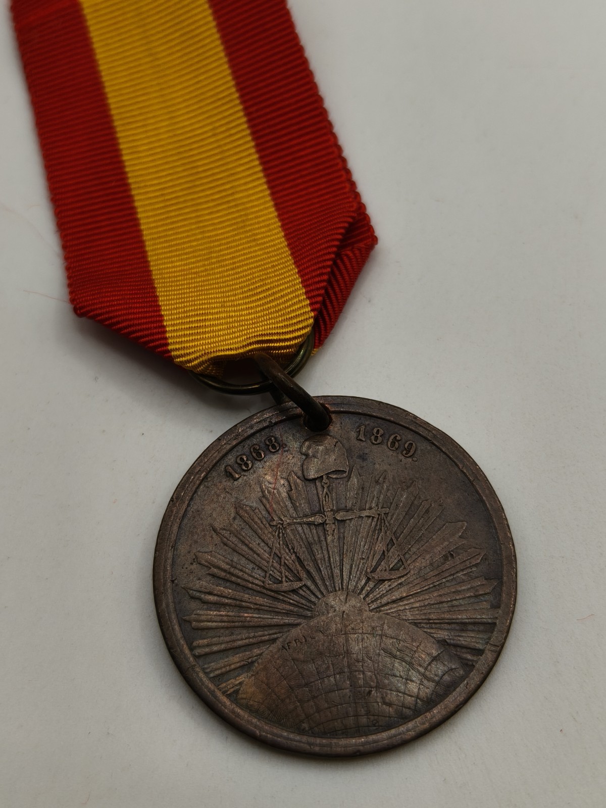 Medal Proclamation I Spanish Republic 1868