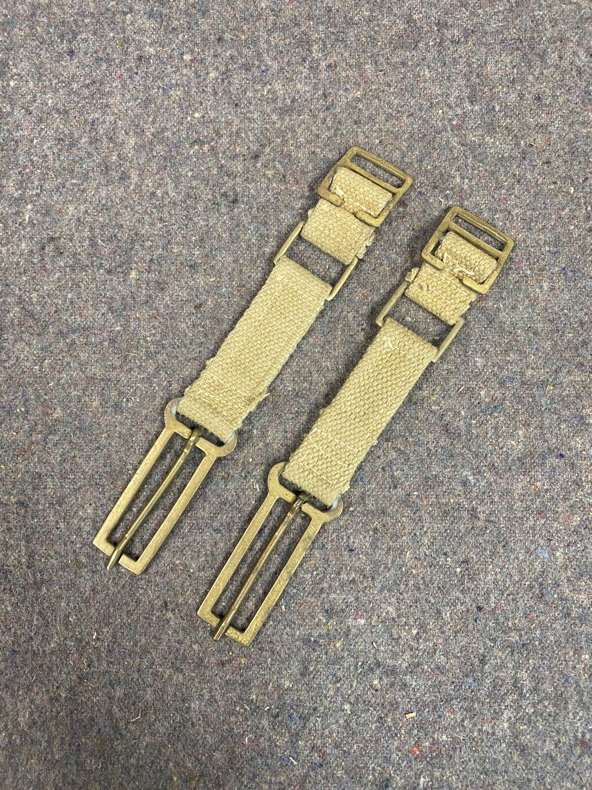 WW2 Indian Made Officers Brace Attachments C-IP5
