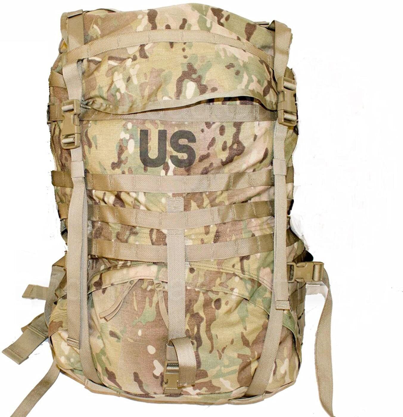 USGI Large Rucksack, Multicam OCP US Army MOLLE II Backpack, BAG ONLY ...
