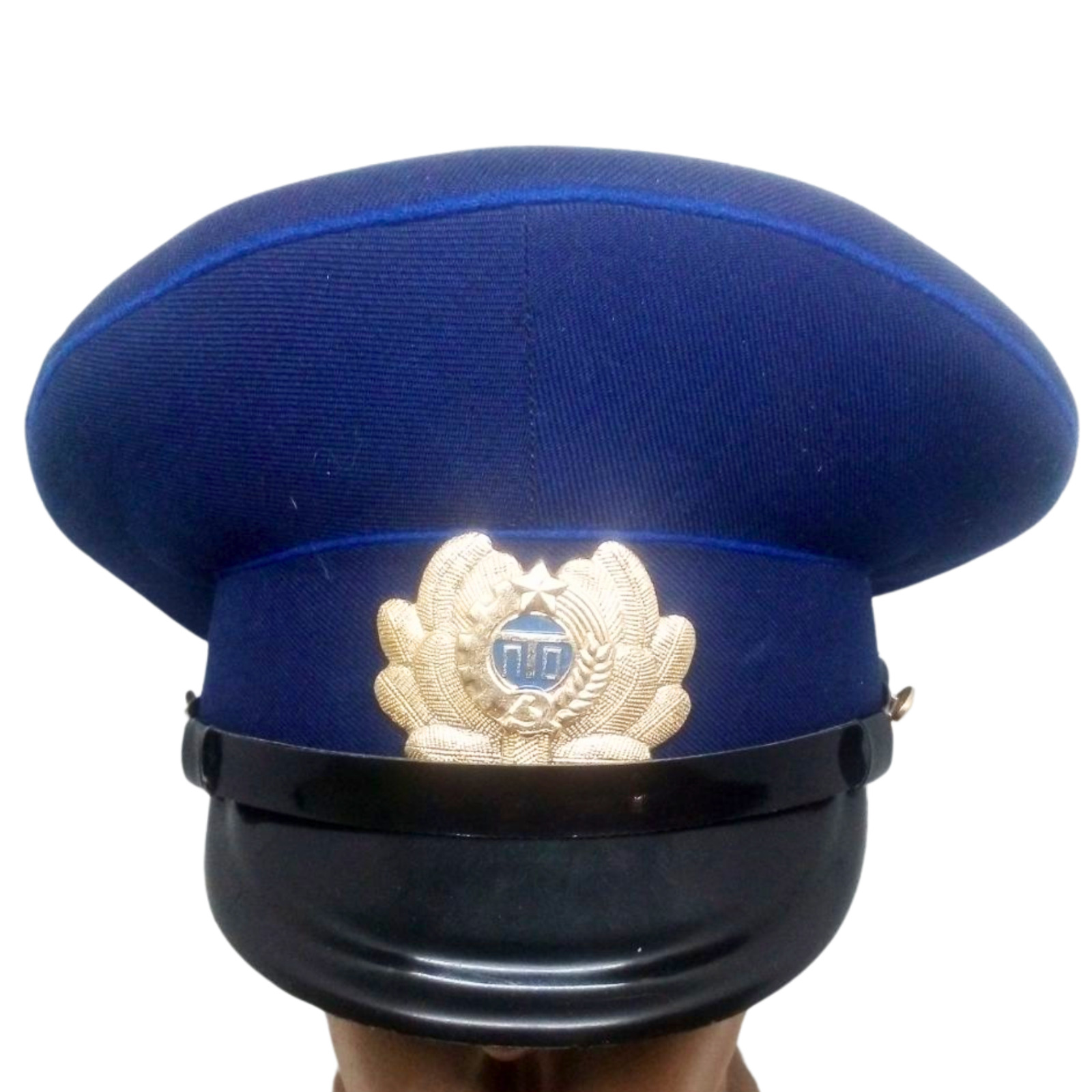 Vintage Soviet Professional School Student Peaked Hat Cap Badge Size 56 USSR